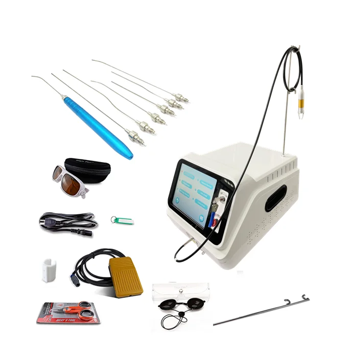 980nm 1470nm Diode Laser For Hemorrhoids Surgery Skin EVLT PLDD Dental, plastic surgery, lipolysis Laser