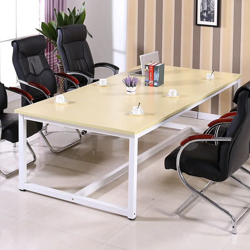 Новый офисный рынок мебель металлический каркас конференц-зал большой стол для переговоров движущийся шкив современный офис