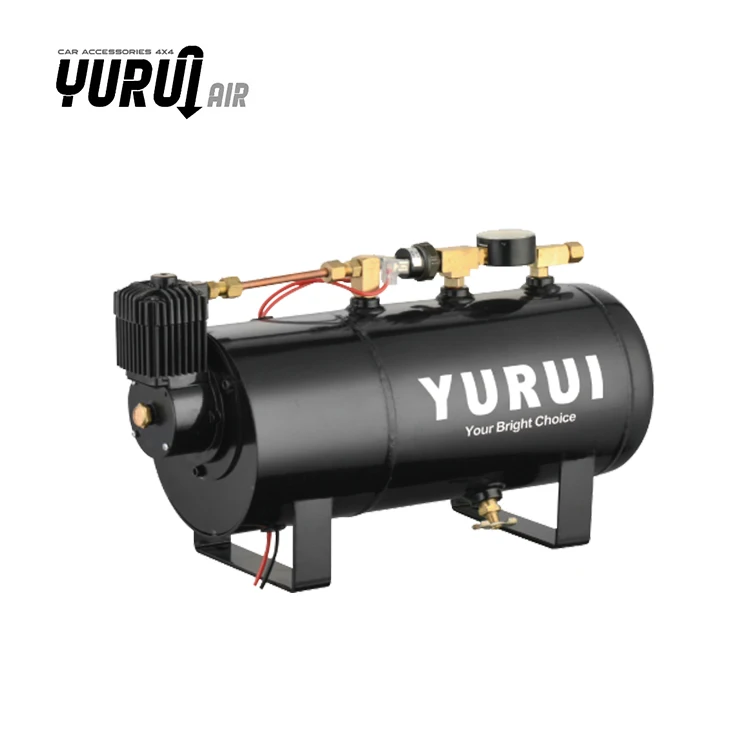 New product 12v professional 4x4 automatic air ride suspension compressor pump Inflate Airbag for Car and motorcycle