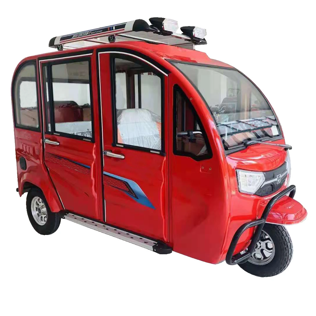 Closed passenger electric tricycle bajaj tricycle for sale closed passenger tricycle electric for adults