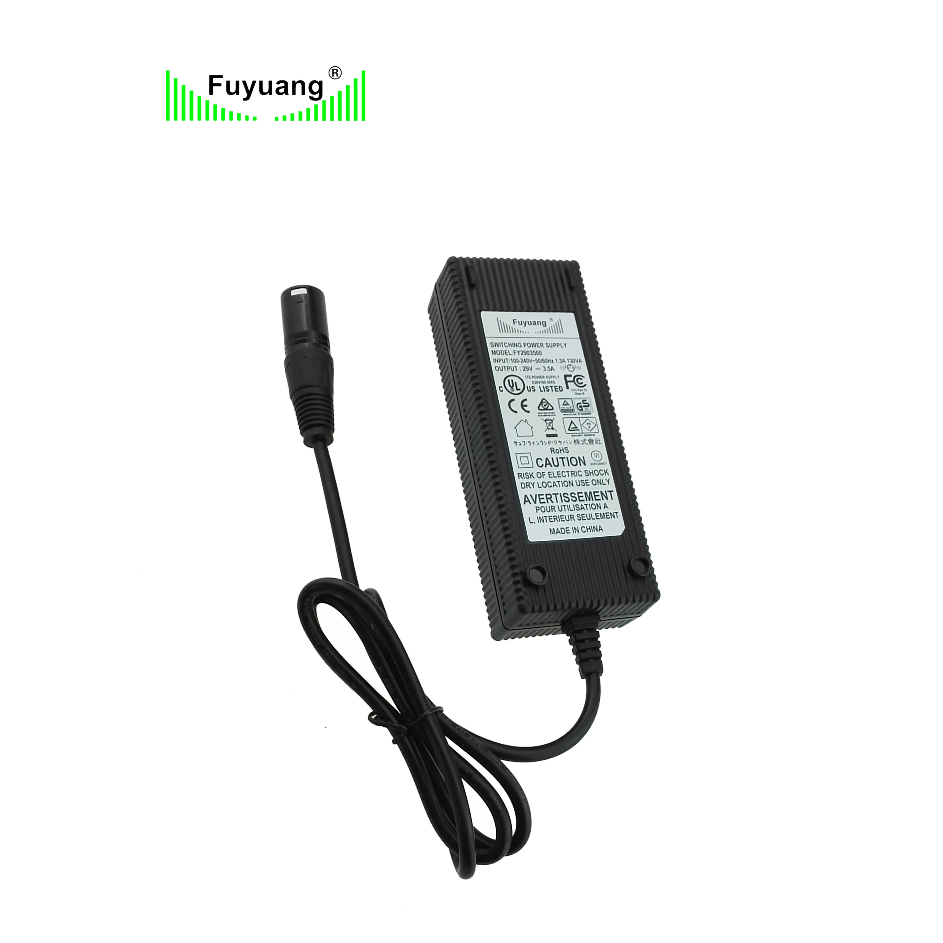 
7 Cells Lifepo4 Battery Charger 24V Worldwide Travel Fast Charger 1 X USB 3 Years Electric PC Fireproof Material Battery Charger 