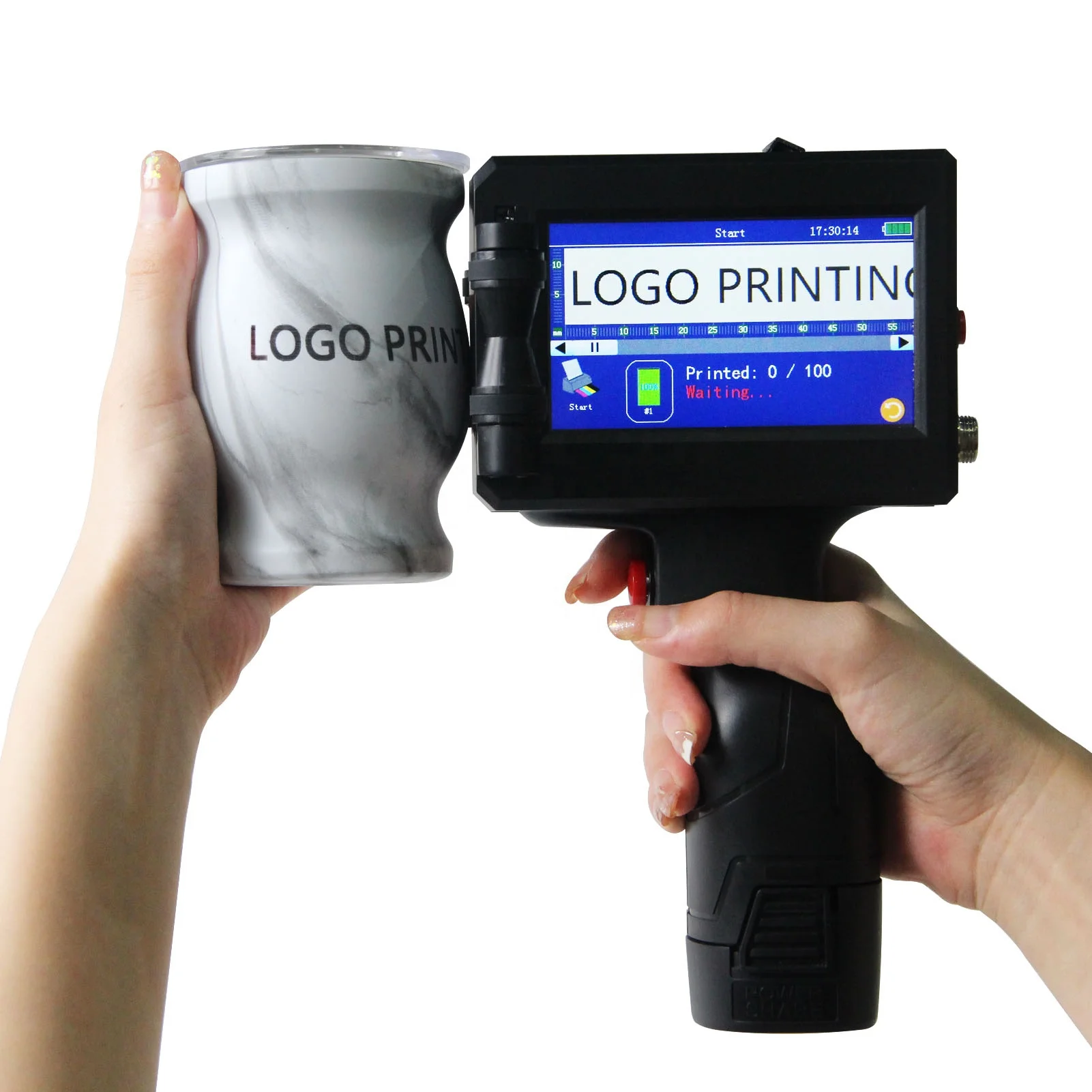 Mini Portable Mini 12.7mm Printing Height Custom Reasonable Price Handheld Inkjet Printer