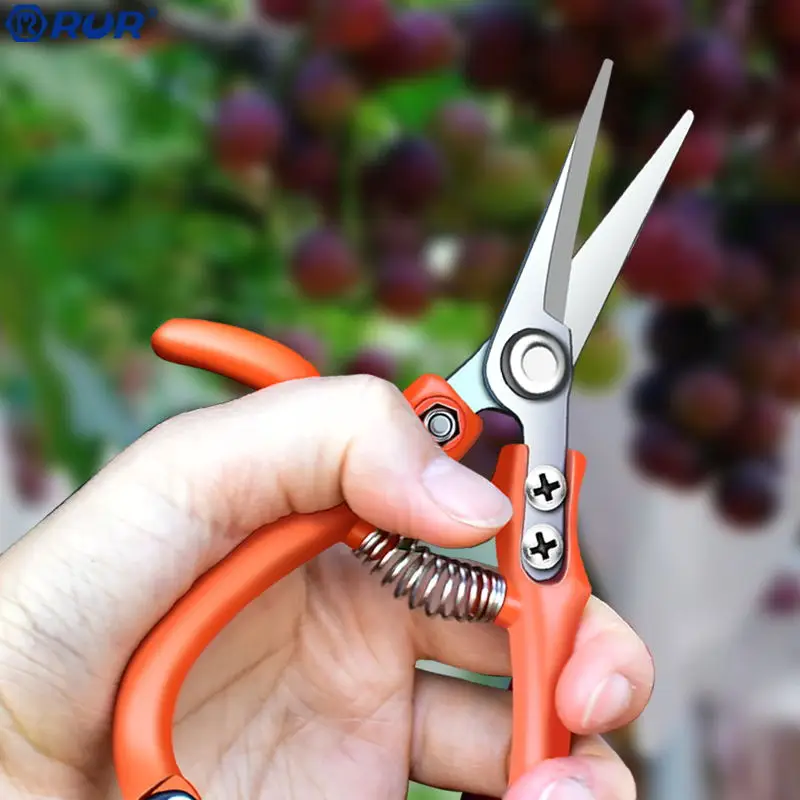 Horticultural and floral arrangements Picking scissors,Garden tools,Portable lock, easy to use,  Storage safety.