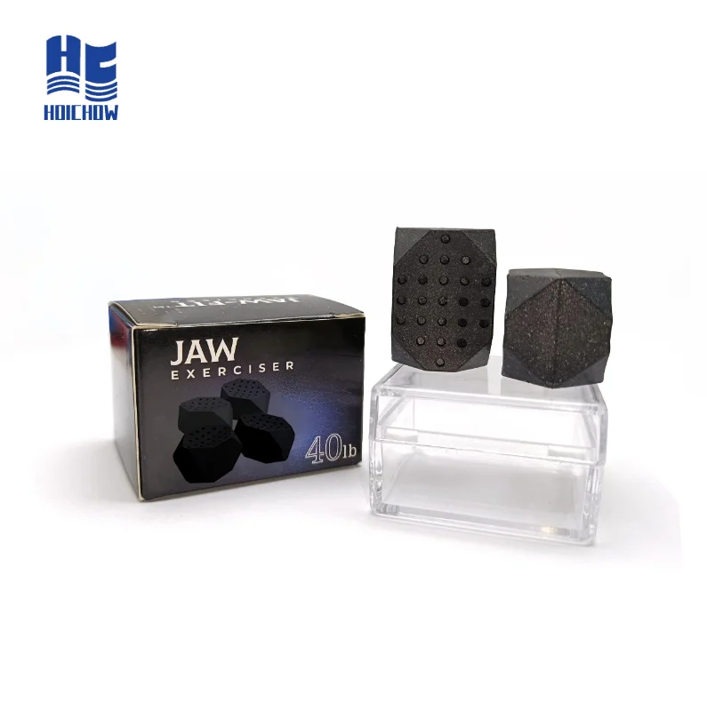 
Hoichow Jawline Exerciser 2 Pack (40LB & 50 LB Resistance Level) Double Chin Reducer Jawline Shaper For Men & Women 