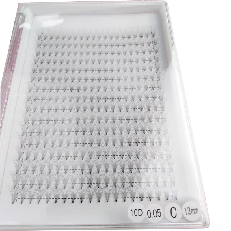 Hot product wholesale price XXL  lash trays premade fans eyelashes cashmere matt lashes extensions 0.03