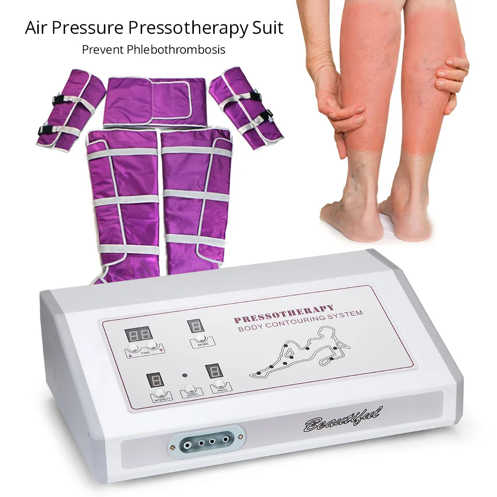 Air Pressure Massage Skin Tightening  Therapy Lymphatic Drainage Slimming Beauty Machine Pressotherapy Body Slimming Machine