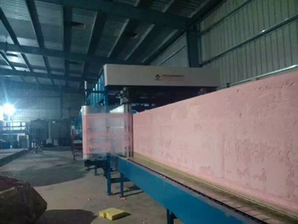 long block continous pu sponge foam plant