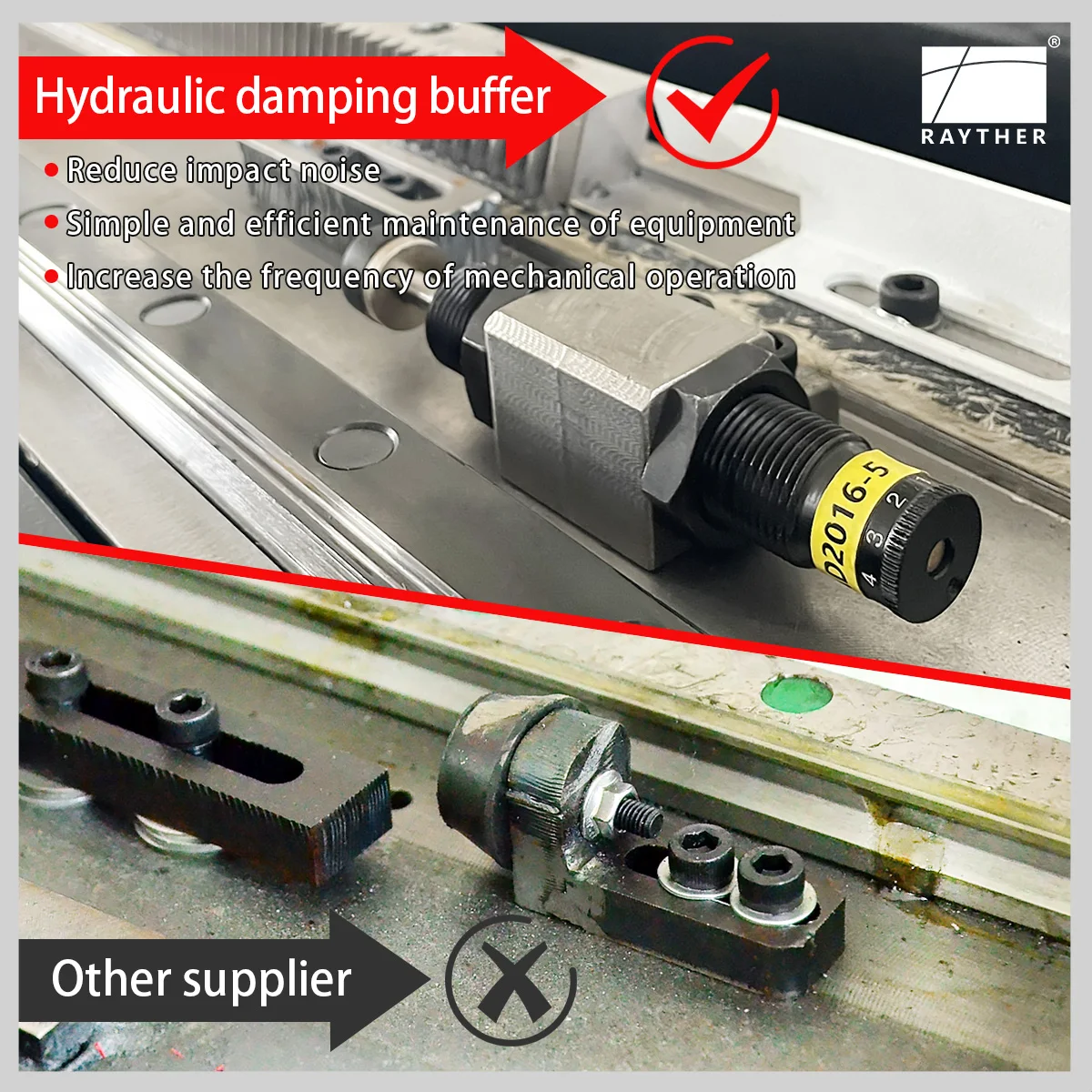 Rayther  Fiber Laser Cutting Machine  1500W 3000W 6000W High Precision Water Cooling has CE and FDA Certifications.