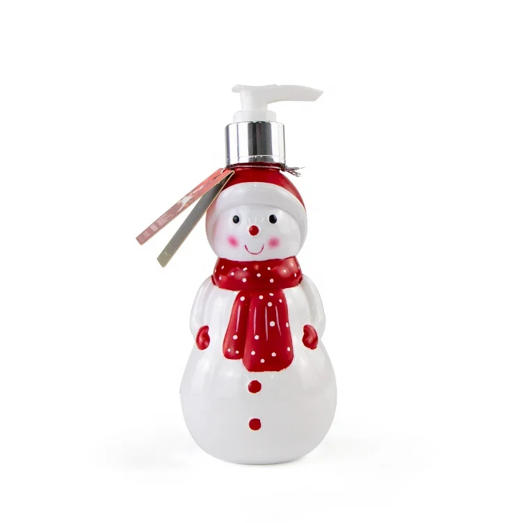 Luxury Christmas bodywash private label organic natural whitening body wash shower gel