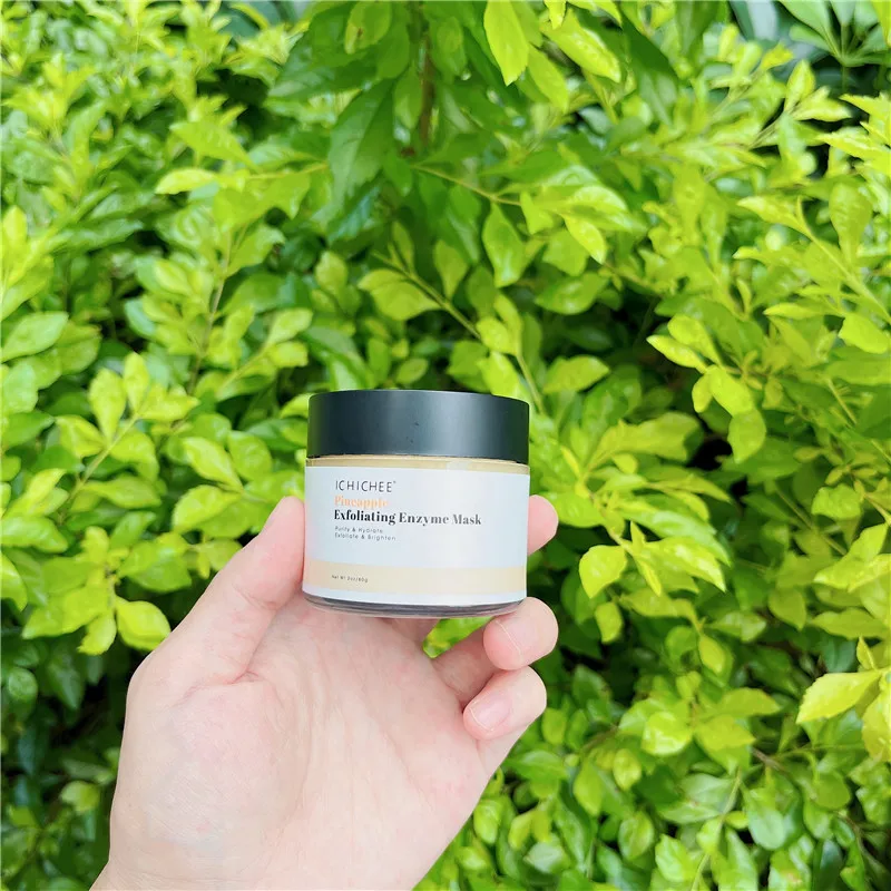 Private Label Pumpkin Enzyme Facial Mask with Hyaluronic Acid and Seaweed Skin Repair Gel for Moisturizing and Wrinkle Reduction