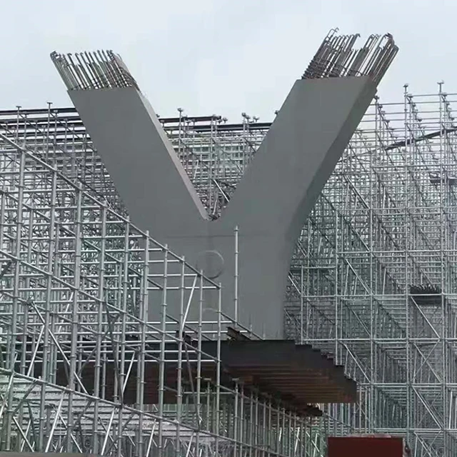 Hot Dip Galvanized Steel  Ring lock scaffoldings system ledger for construction