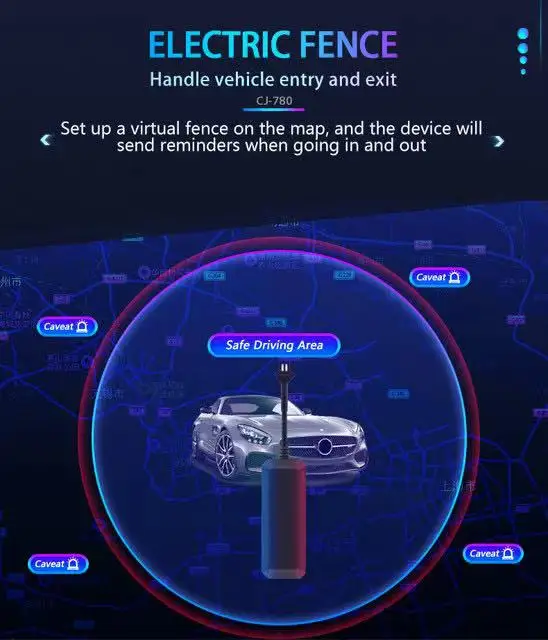 Мини GPS-трекер CJ780 2PIN 2G без аккумулятора для мотоцикла автомобиля ударов перемещения SMS-звонков отслеживания в режиме реального времени бесплатное