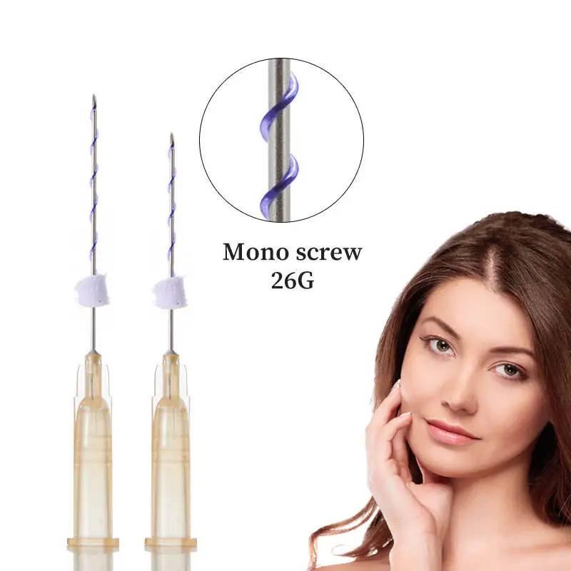 Hilos tensores pdo thread nose face lifting korean pdo pcl plla mono screw cog thread with paypal