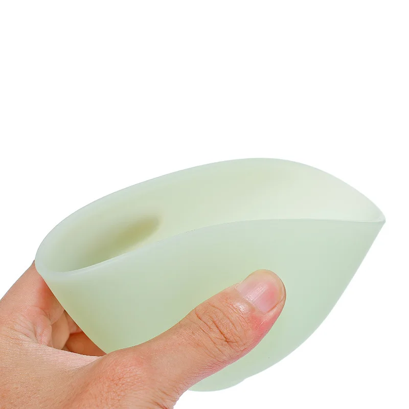 Wholesale diy facial mask bowl soft silicone colorful mask mixing bowl for face