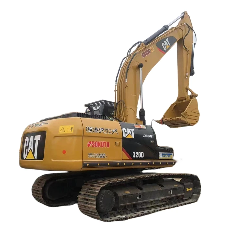 Health condition 20 ton backhoe crawler used caterpillar 320d excavator for sale