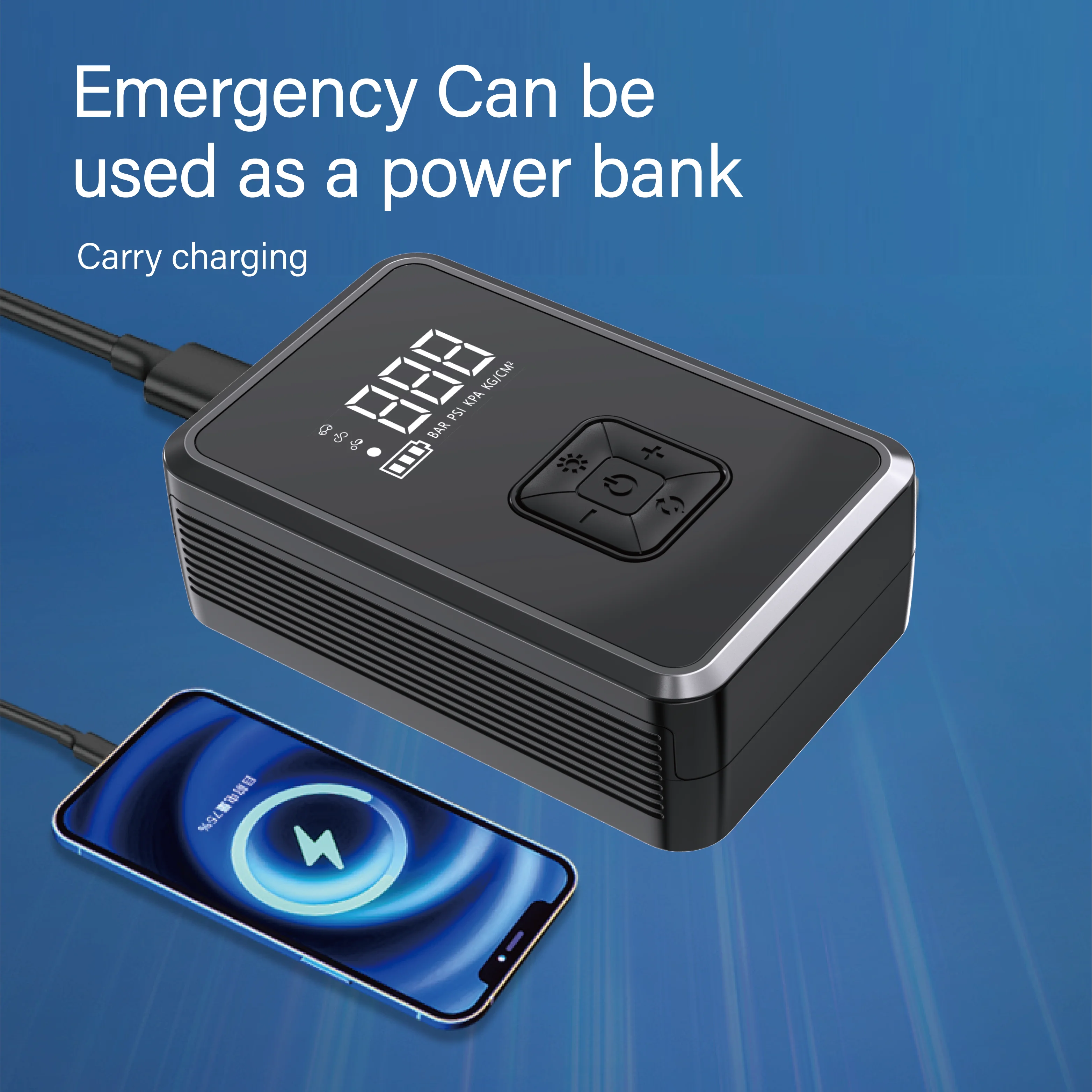 cordless  portable air  pump  motorcycles Digital Automatic Tire pump    Car Air Compressor for Car