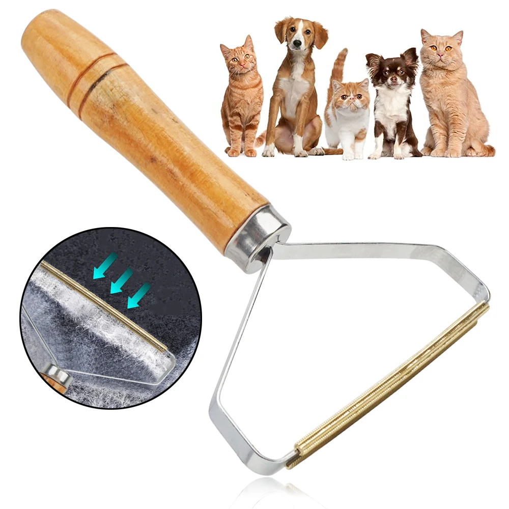 Многоразовое средство для удаления шерсти кошек, скребок для ворса, легкое средство для удаления шерсти домашних животных