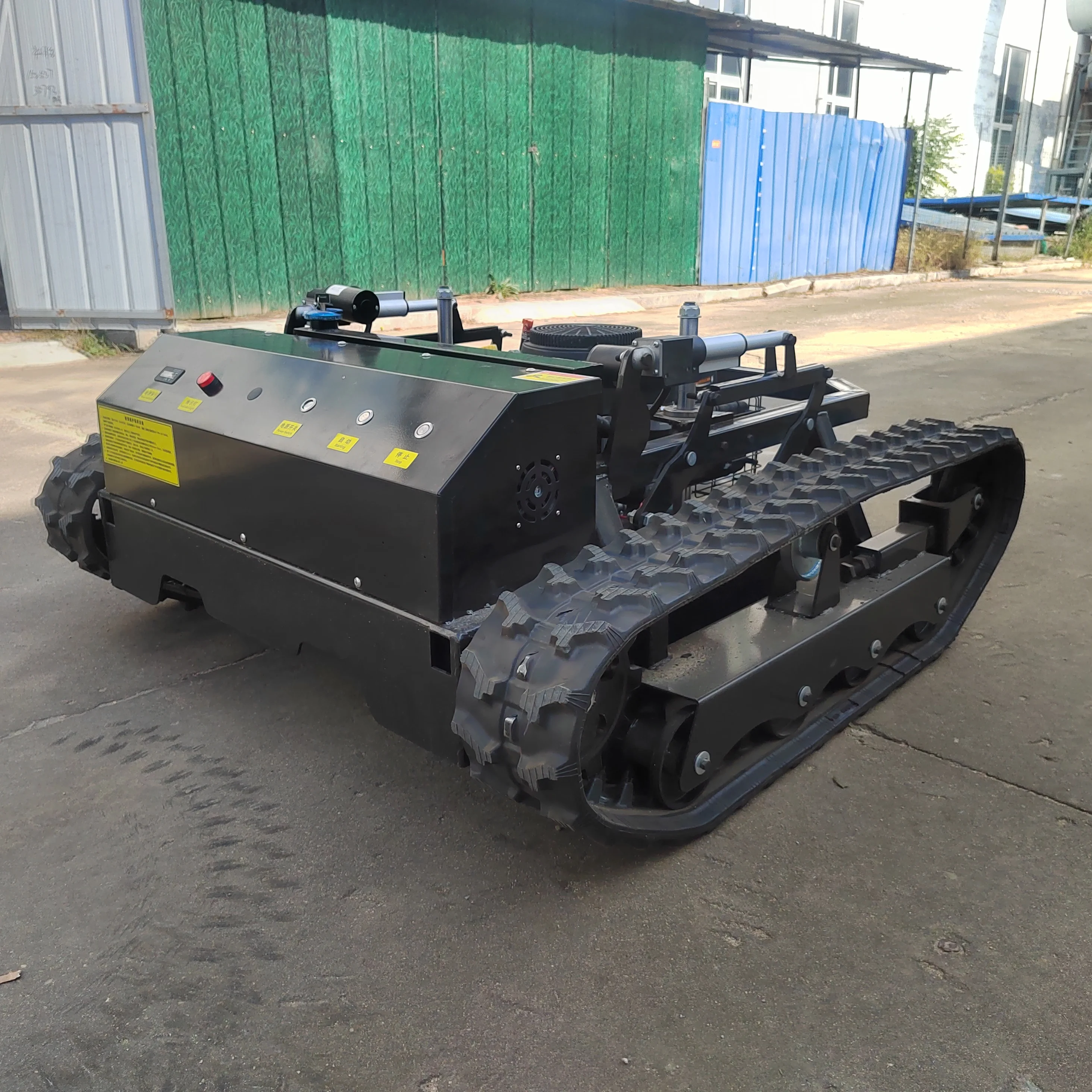 Lawn automatic remote control mower Gasoline flail mower Farm orchard weeder