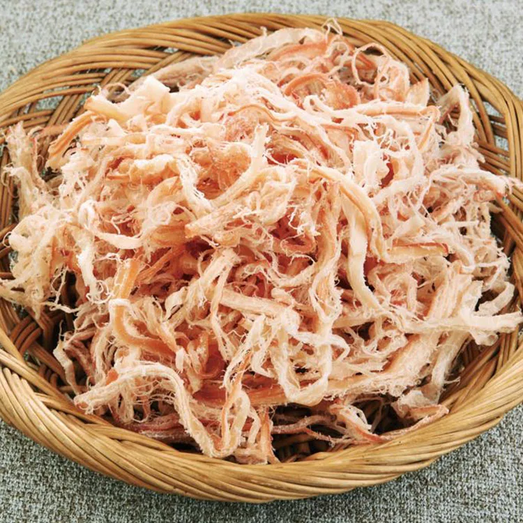 seasoned shredded squid snacks seafood calamari