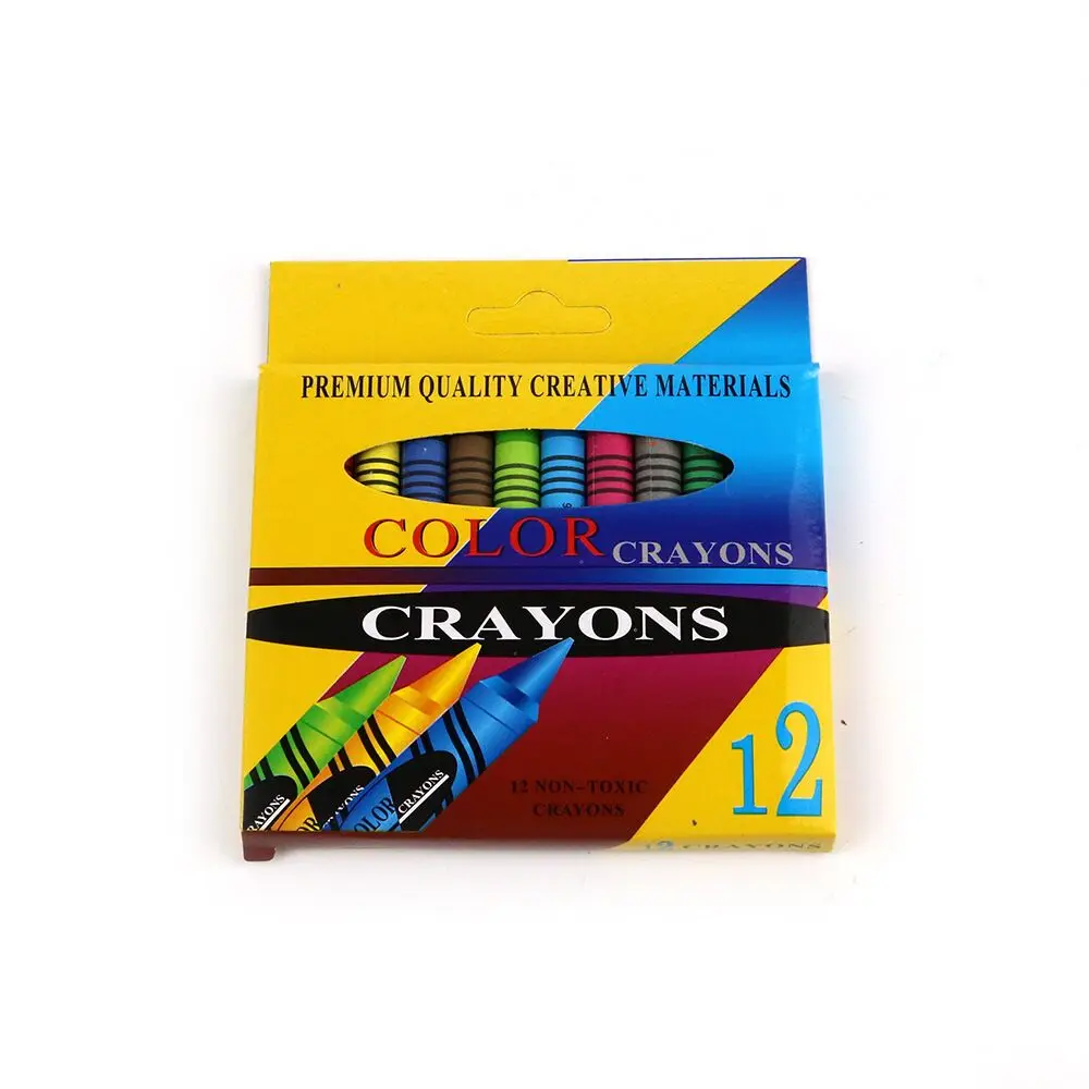 Crayons Bulk 12/24 Crayon Packs with Assorted Colors School Supplies