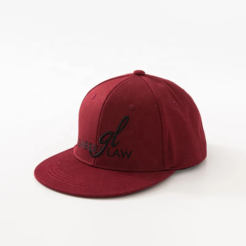 6 panel low profile premium custom embroidery corduroy unstructured high quality flat bill adjust wholesale snapback caps hat