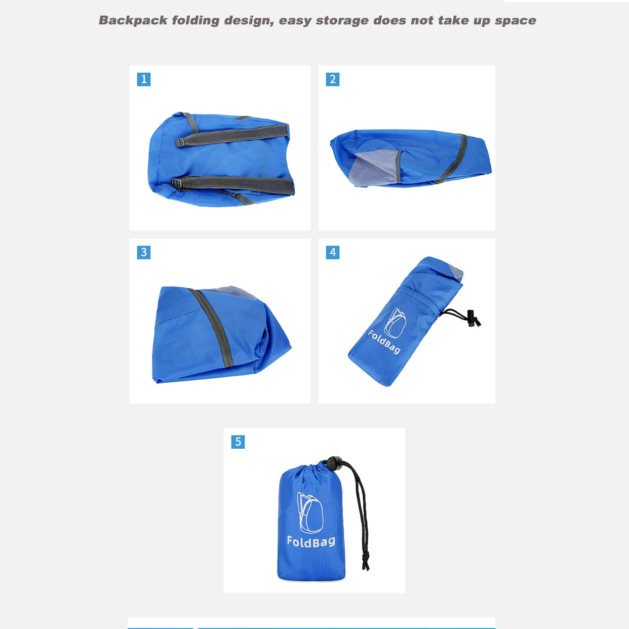 Hot Selling Portable Foldable Polyester Outdoor Bicycle Backpack For Camping Hiking Sports
