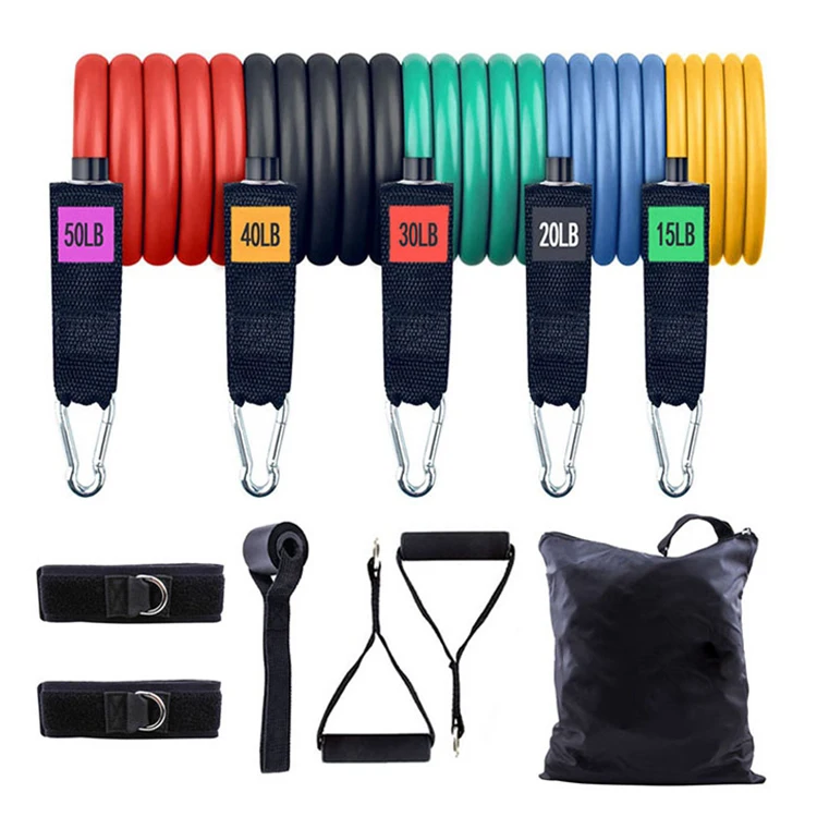 Workout Equipment Fitness Elastic Bands Heavy Ropes Home Door Gym Training Gear Resistance Loop Exercise Bands