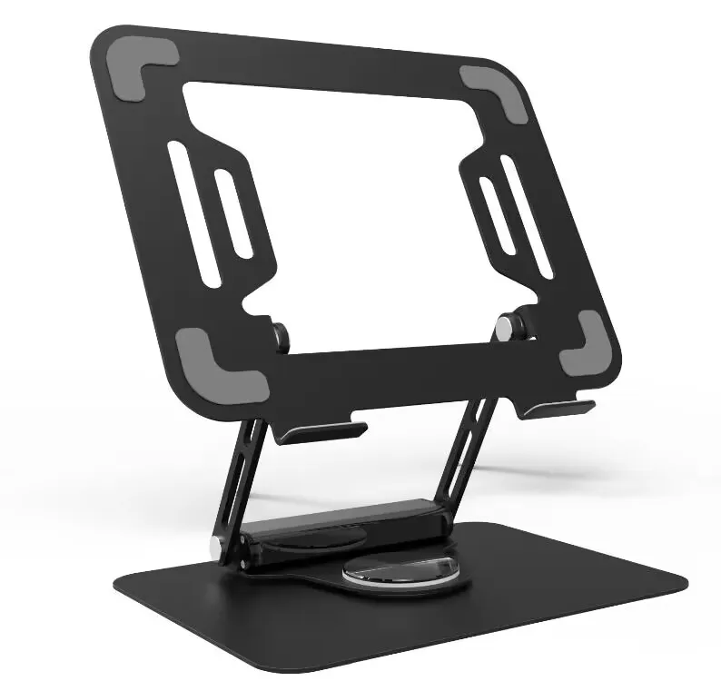 Great Roc metal Laptop stand with rotation base and dock station notebook Docking Station Stand removable Laptop Riser Dock