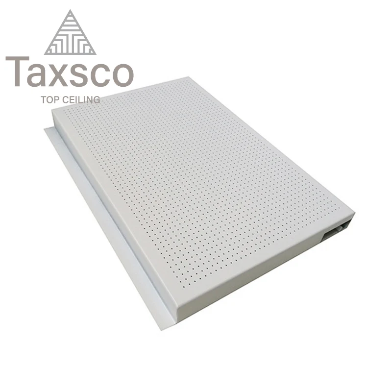 Interior Decorative G-Strip Perforated Aluminum Hook-On Linear Ceiling Panel