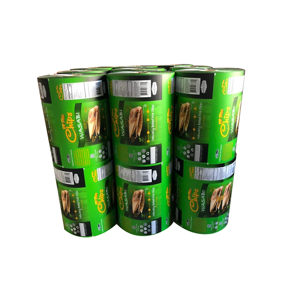 Flexible Plastic Packaging Film, BOPP Packaging Film Roll For Popcorn/Potato Chips/Snack