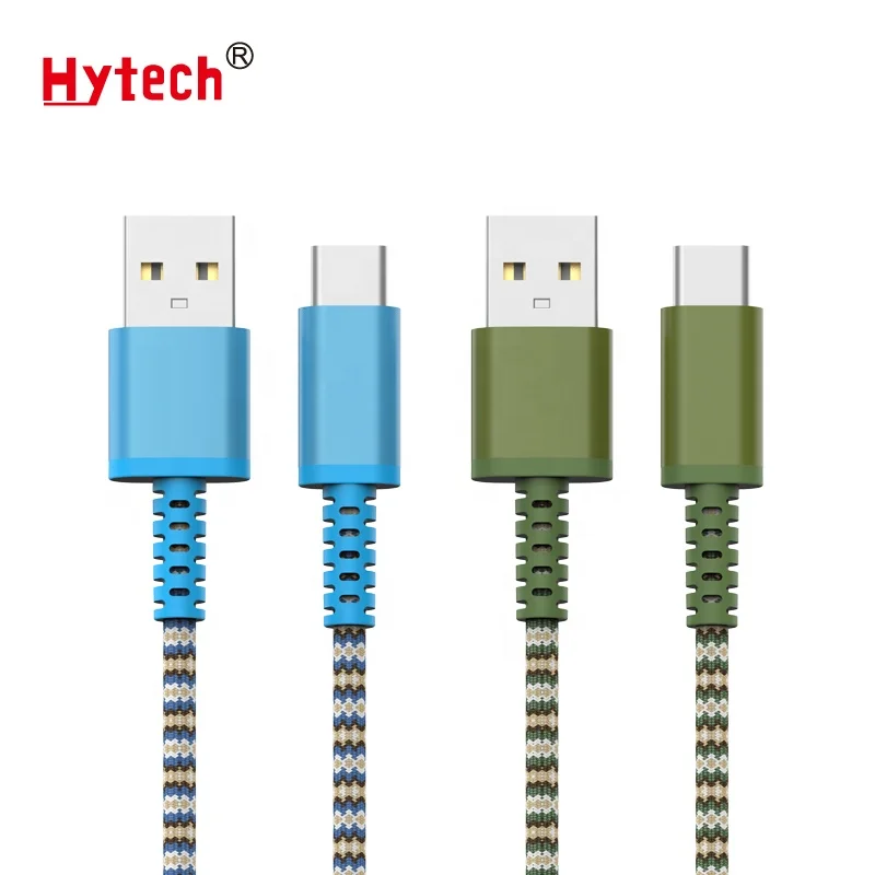 
Nylon Braided Micro USB Charging Cables Designed With Durable Long Strain-Relief 