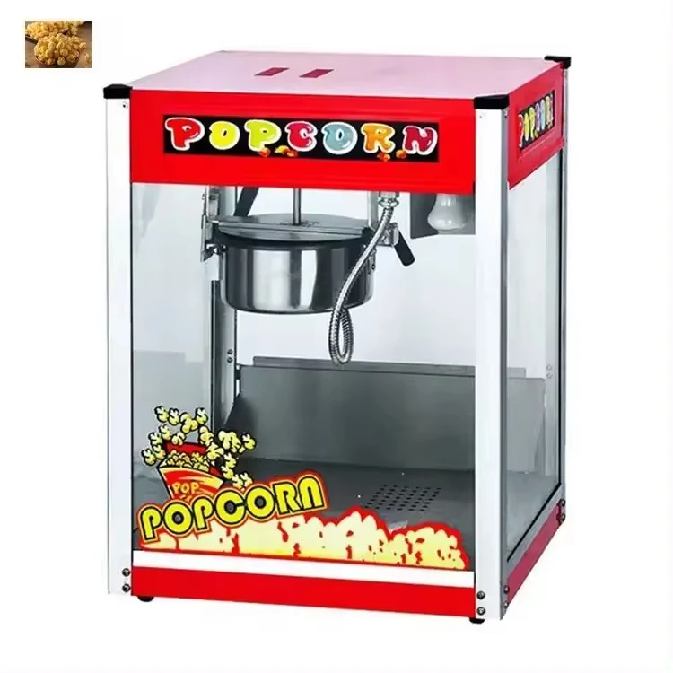 2024 china Hot Salecommercial automatic popcorn machine stainless steel popcon maker sell
