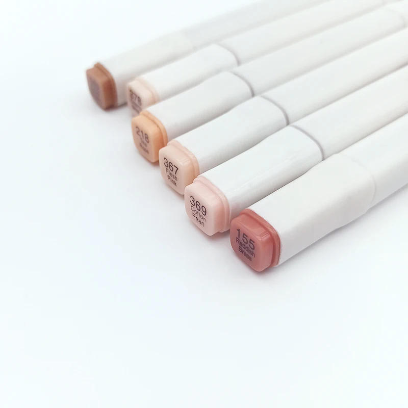 Arts Premium Dual Tips Alcohol Markers (24/48/60 Colors Pack) - Kid Adult Coloring Book Drawing Planner Calendar Projects