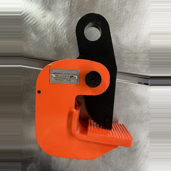 Good price plate sheet metal lifting clamps low carbon alloy steel horizontal block lifting clamp