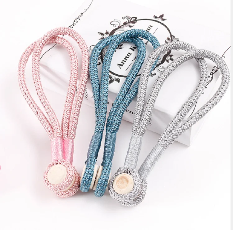 
Decorative Magnetic Curtain Tie-Backs Curtain tieback Hooks for living room Window tie-backs decorative ropes 
