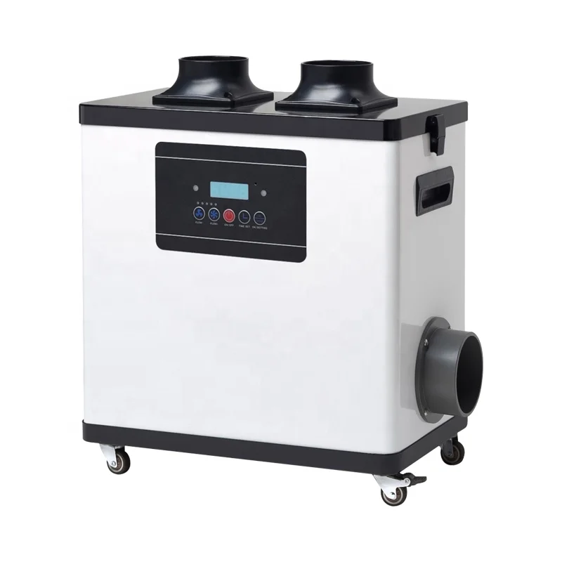 New design fume hair extractor filtration for eyelash extension beauty salon