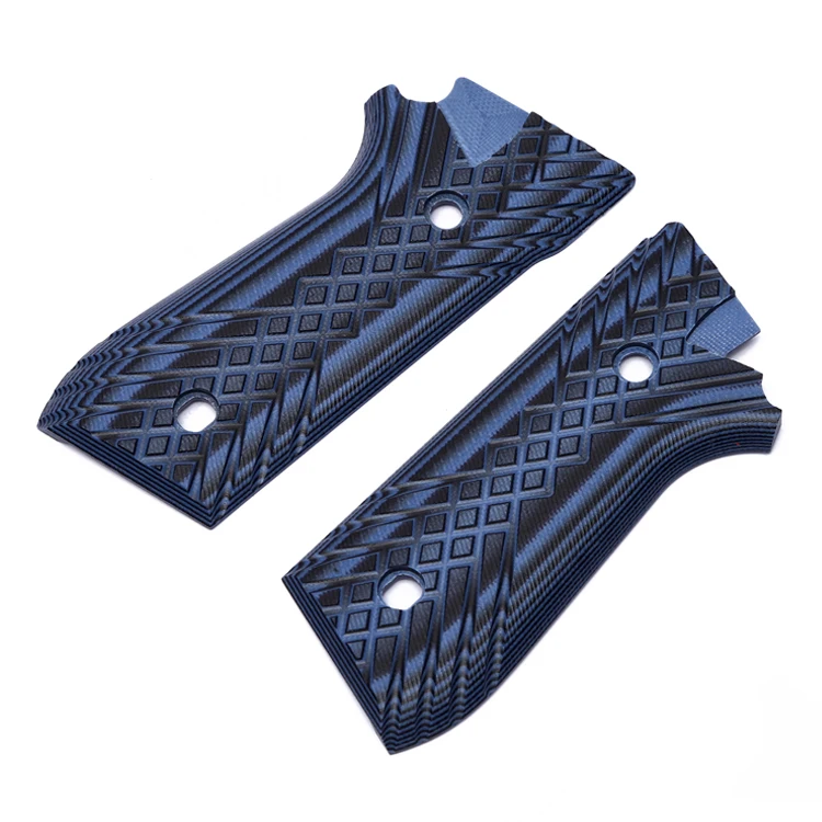 
Taurus PT92 G10 Gun grips for PT-99/PT-92/PT-100/PT-101, Crosshatch texture 
