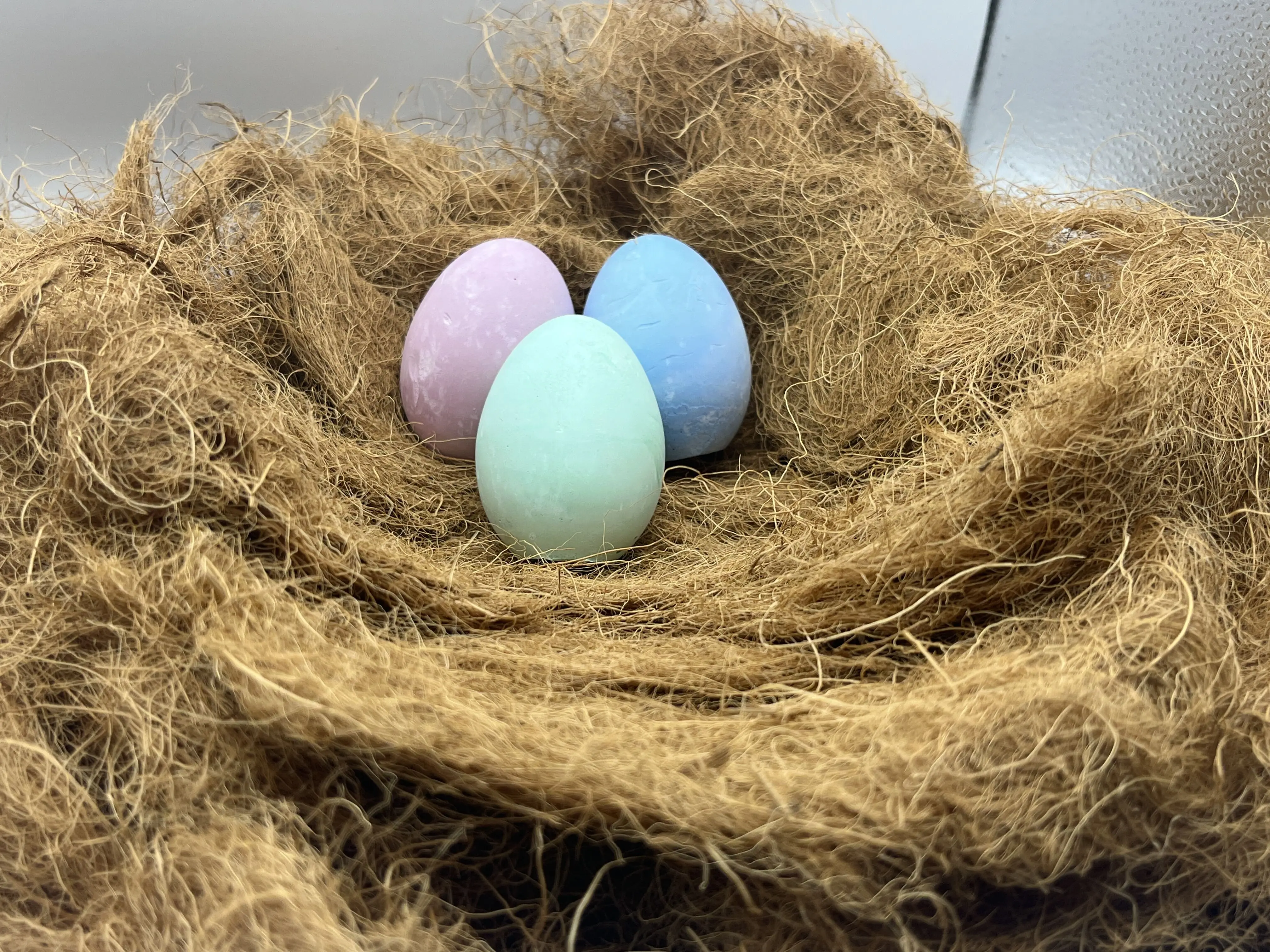 4 Pcs Custom Non Toxic Washable Outdoor Jumbo Sidewalk Egg shaped Chalk