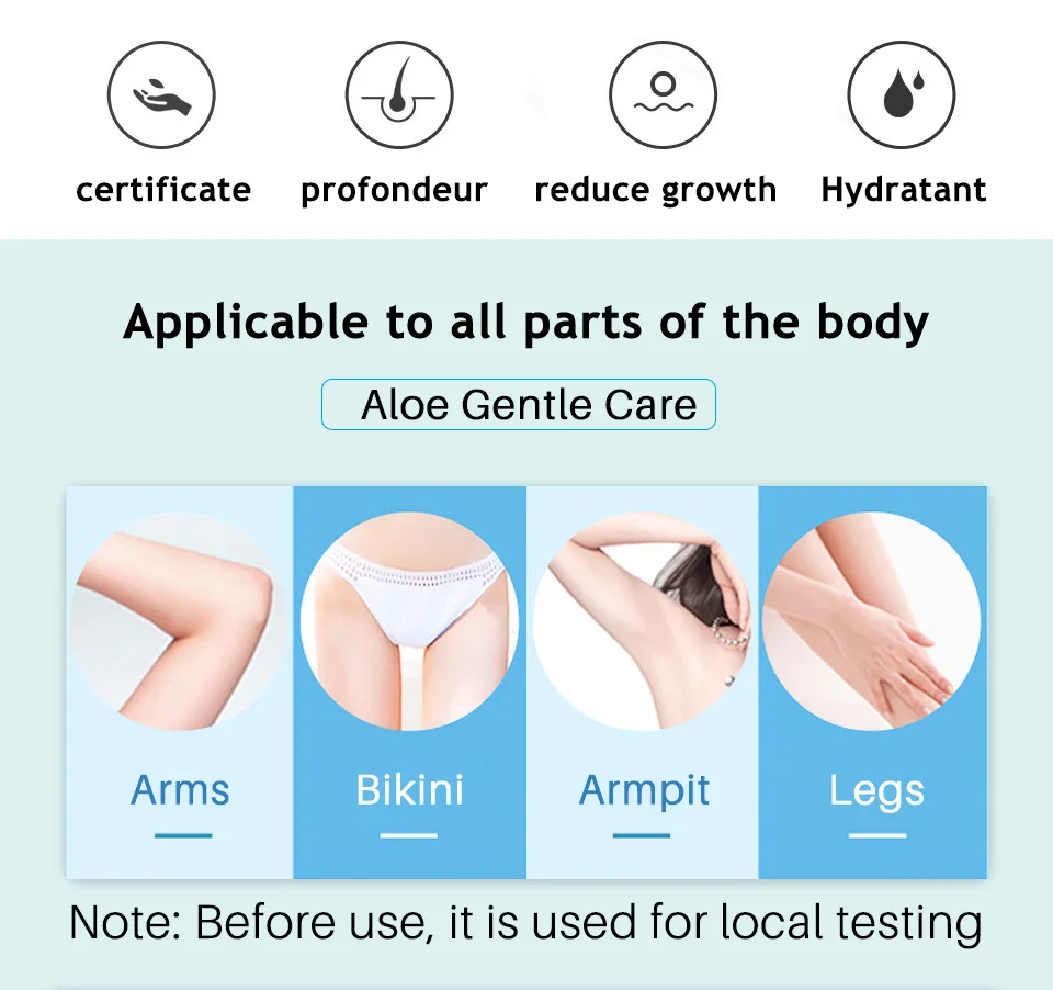 50ml Permanent Hair Removal + Inhibitor Spray Public Hair Removal spray for Men And Women