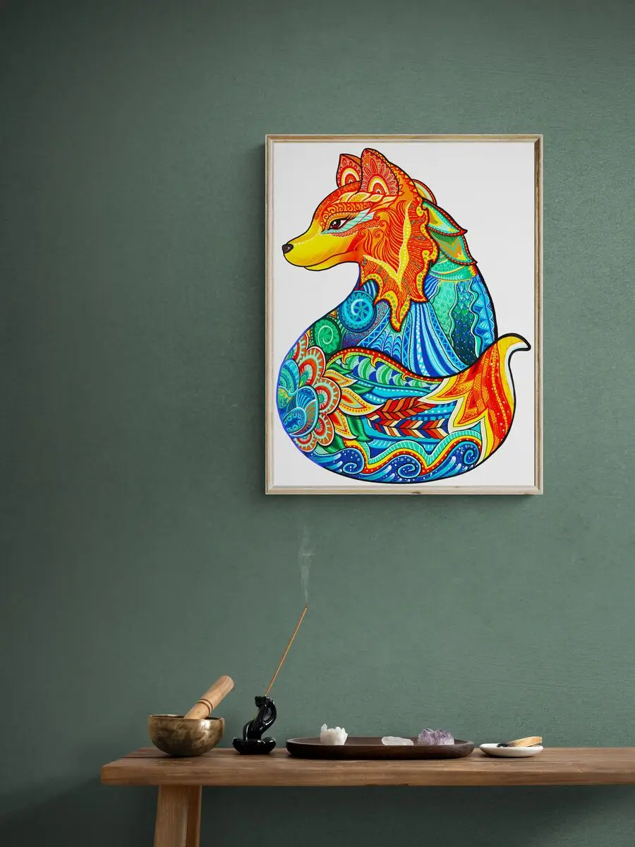 Unique Shape Animal Shaped Puzzle Wooden Jigsaw custom puzzles