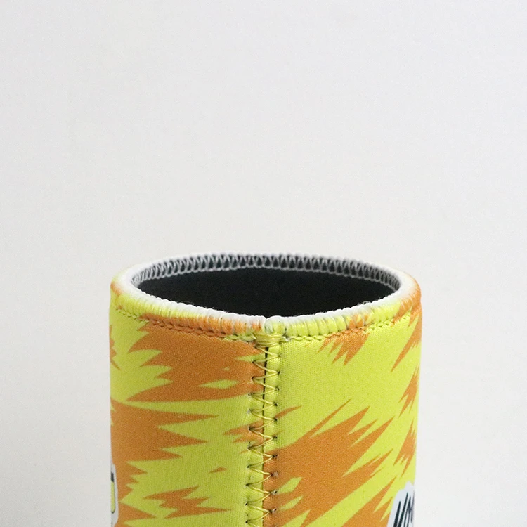 Neoprene Sleeve 330ml 12oz Logo Travel Beach Stubby Stubbie White Cooler Holder Sublimation Skinny Can Cooler