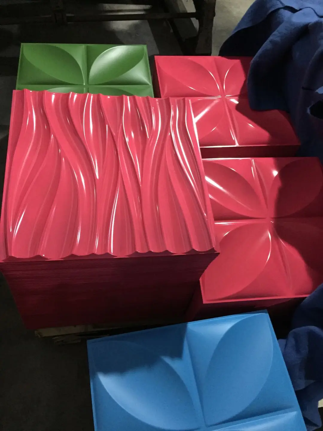 PVC Ceiling 3D Wall Panel Wallpaper Home Decoration