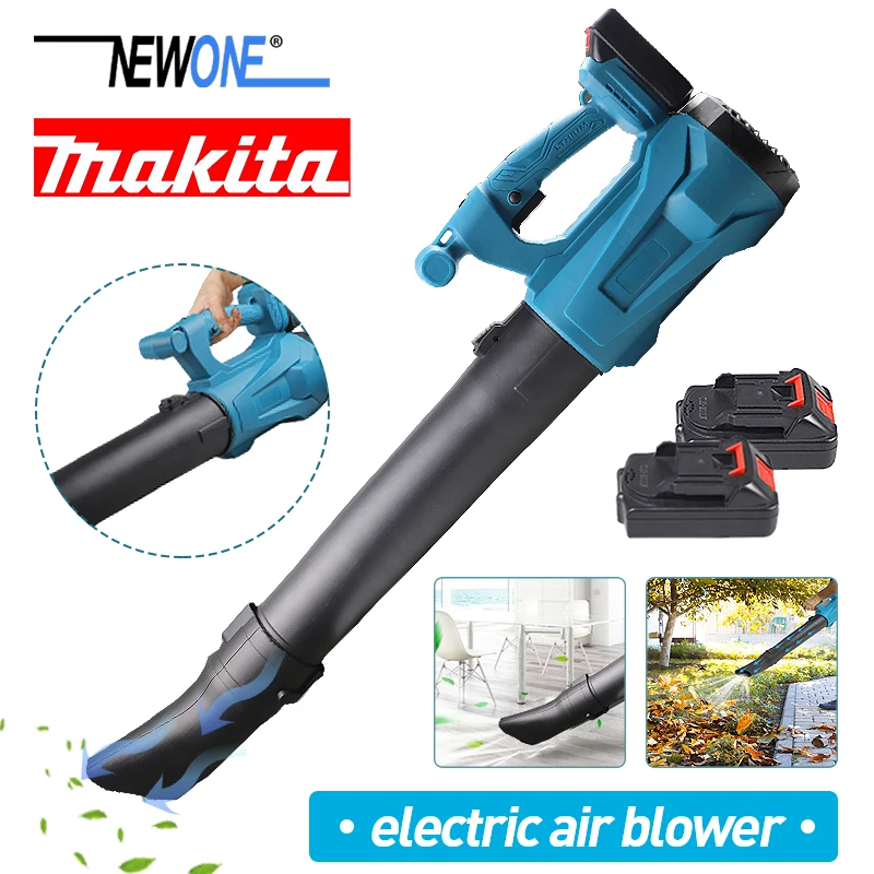 Newone Cordles Air Blower High Powerful Electric Air Dust Fallen Leaves Snow Blower Garden Cleaner For Makita Battery And Charge
