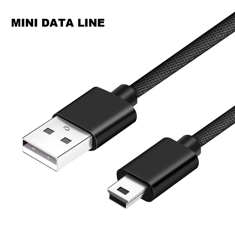 mini5P cable V3OTG data cable T port to USB vehicle navigation conversion wire card reader adapter cable