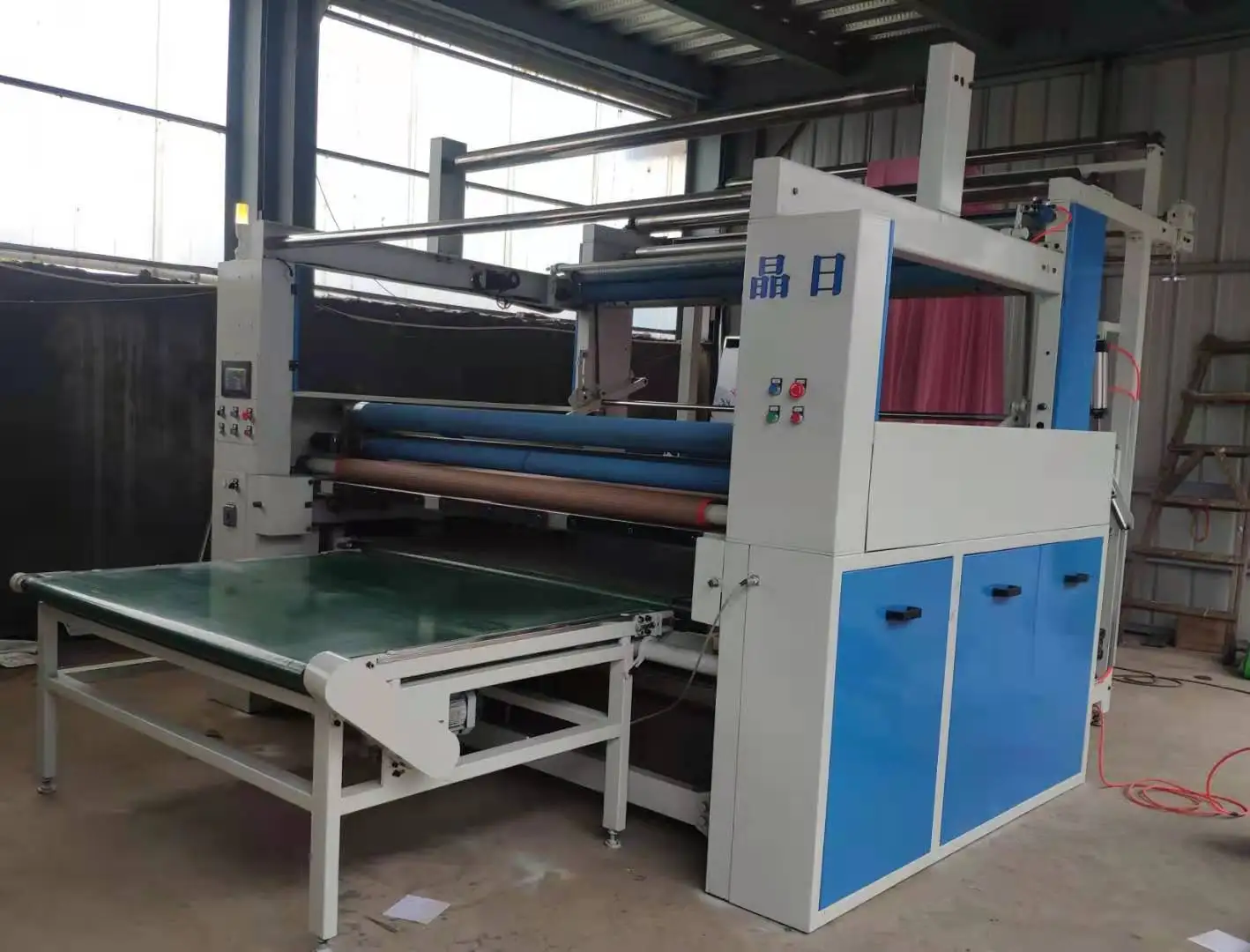 non woven spunbond fabric machine Knifeless folding machine fabric folding machine