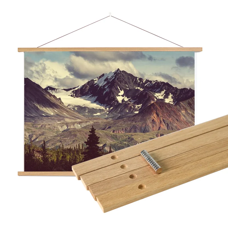 Poster A4 Calendar Wall Hanging Magnetic Frame Hanger