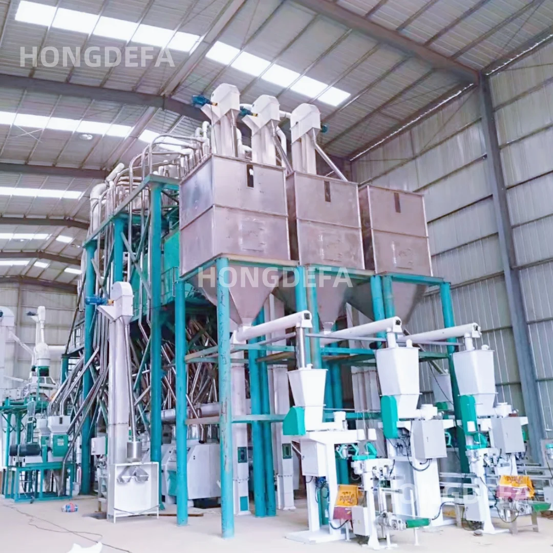 Good quality Corn flour grits mill plant for Africa