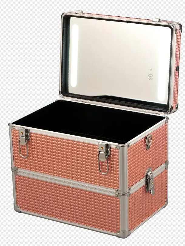 Multi-purpose Aluminum Vanity Case for Makeup with light