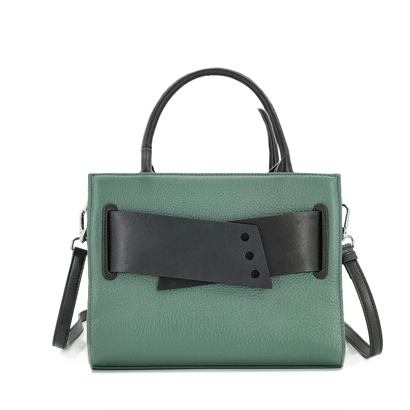 Dongguan Factory Custom Design Genuine Leather Brand Fashion Luxury Ladies Custom Women Hand Bags