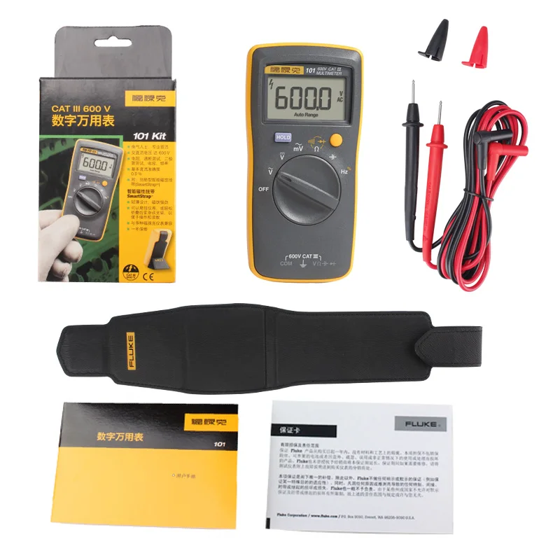 Портативный цифровой мультиметр FLUKE F101 Карманный